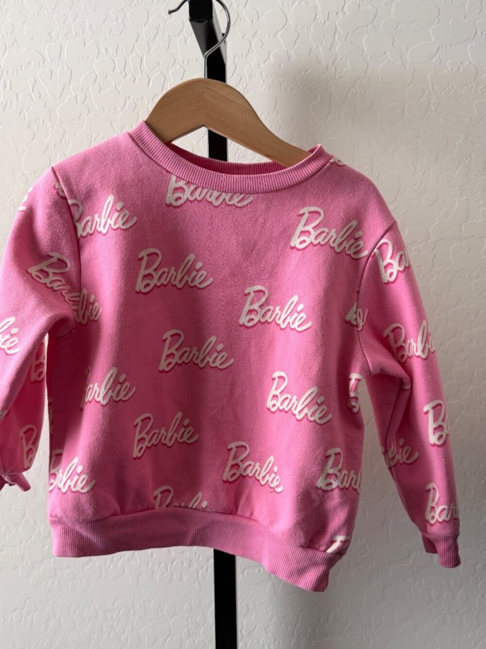 H&M Barbie Pink Sweater sz 3 / 4T